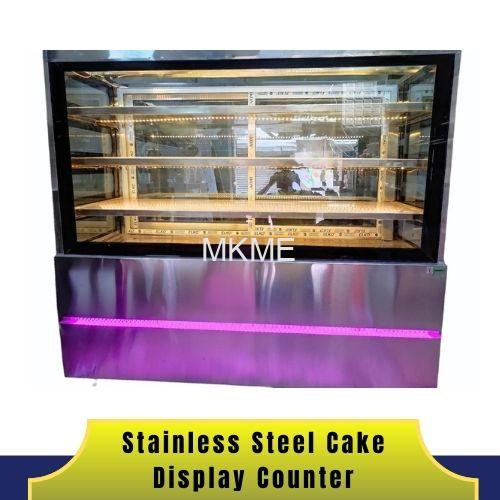 Stainless Steel Cake Display Counter