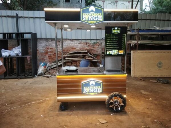 Stainless Steel Food Cart